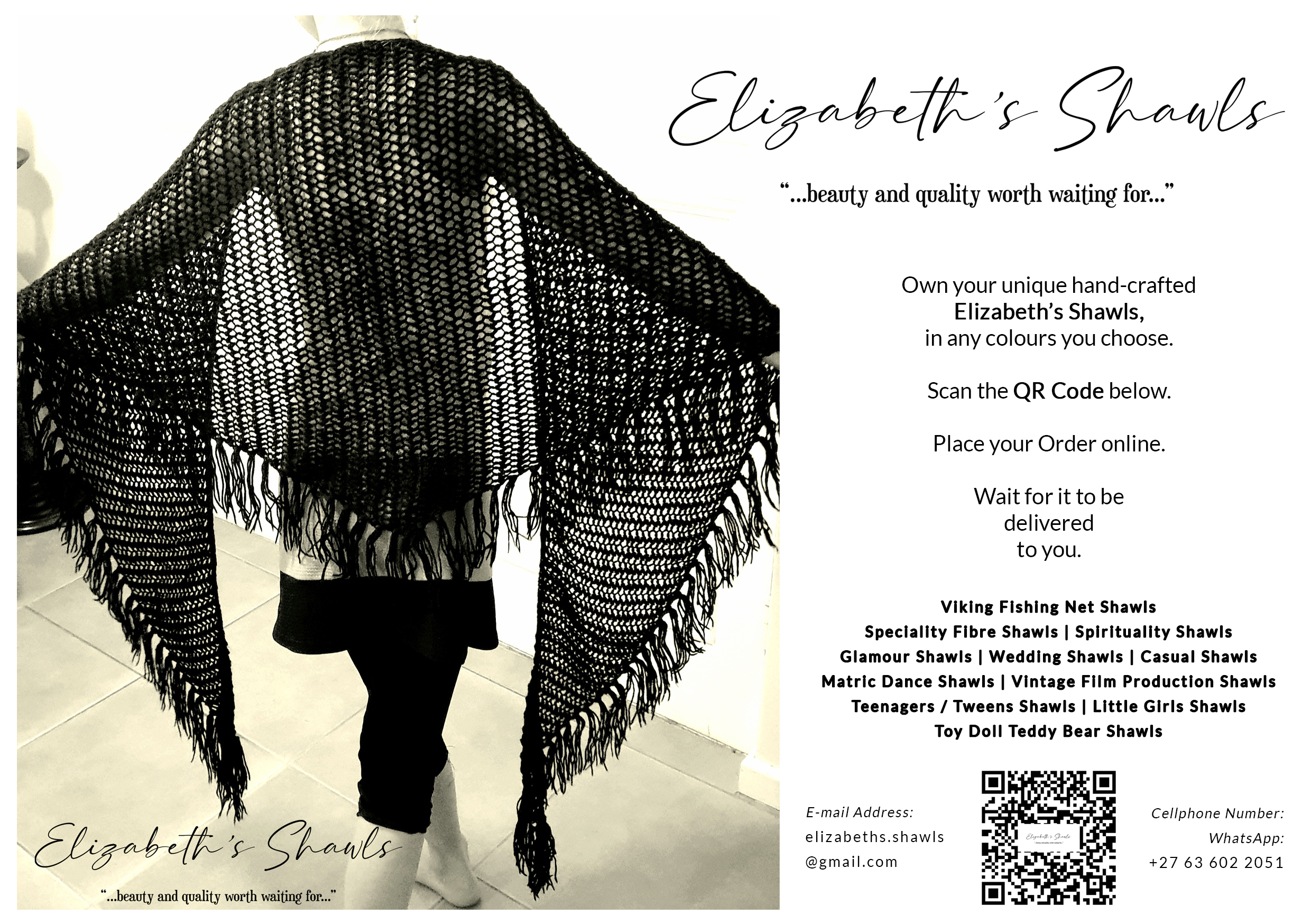 Elizabeth's Shawls | Designer Shawls